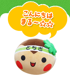 こんにちは!’とちまるくん’まる~